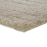 Scandinavian style shaggy rug Atesa 80366 Cream