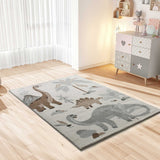 Atticgo Alfombra infantil Beats 40254 Blanco ambiente