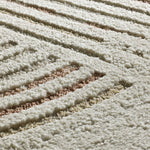 Atticgo Alfombra de estilo escandinavo Candela 2299 Crema detalle