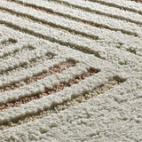 Atticgo Alfombra de estilo escandinavo Candela 2299 Crema detalle