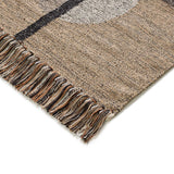 Tappeto kilim Chandia con frange Multicolor 1120