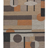 Alfombra kilim con flecos Multicolor Chandia 1120