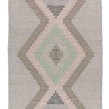 Chandia Fransen-Kilim-Teppich 1140 Mehrfarbig