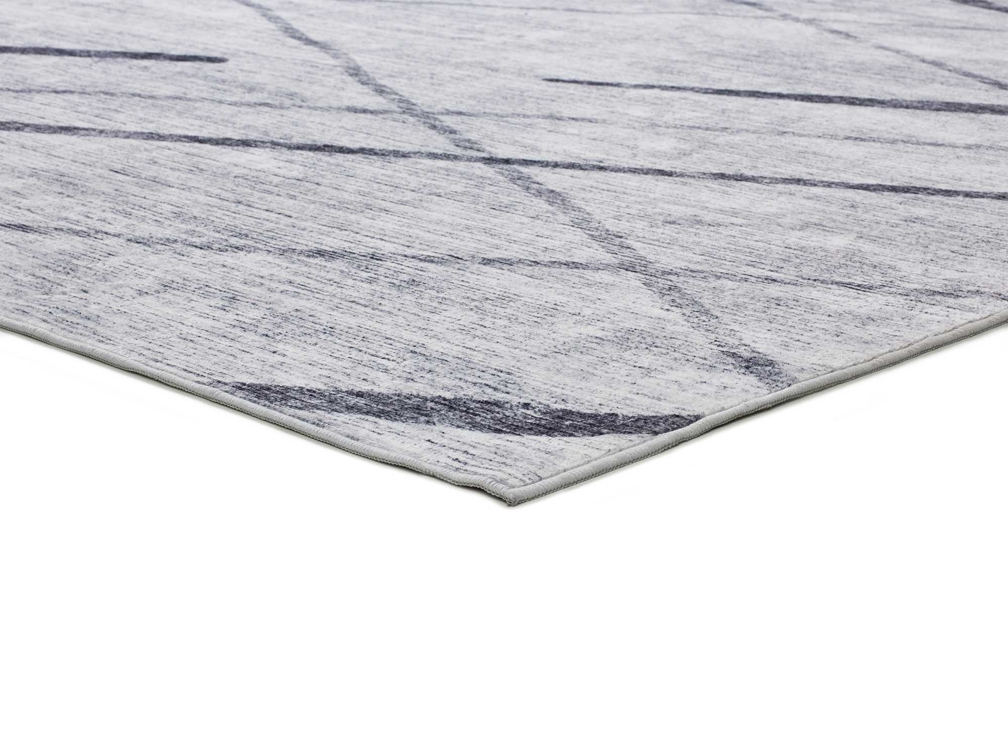 Atticgo | Alfombra Minimalista Impreso CLASS 22036 Gris Esquina