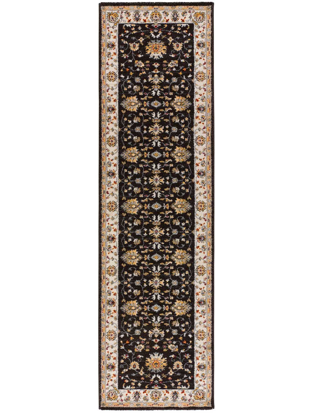 Alfombra vintage Classic 12505 Antracita