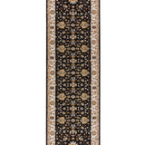 Alfombra vintage Classic 12505 Antracita