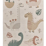 Clown Dinosaurs Kids Rug 2351 multicolour