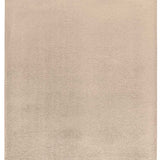 Waschbarer Mikrofaserteppich Coraline Einfarbig Beige