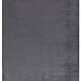 Tapis uni de microfibre lavable Coraline Anthracite