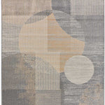 Atticgo Alfombra abstracta Edel 12633 Gris