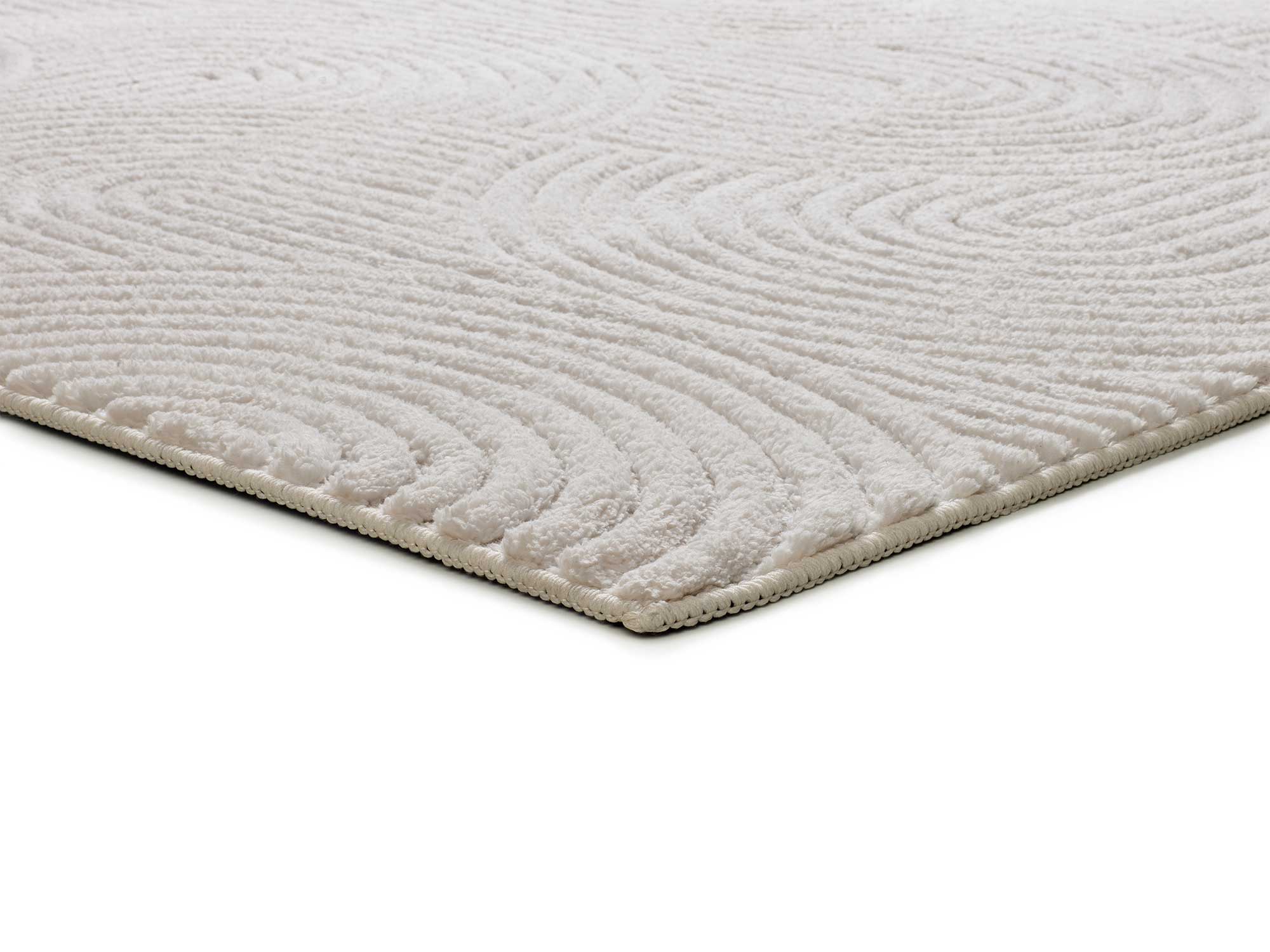 Atticgo | Alfombra Texturas Neutras ESTILO 23040 Crema Esquina