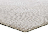 Atticgo | Alfombra Texturas Neutras ESTILO 23040 Crema Esquina