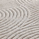 Atticgo | Alfombra Texturas Neutras ESTILO 23040 Crema Detalle