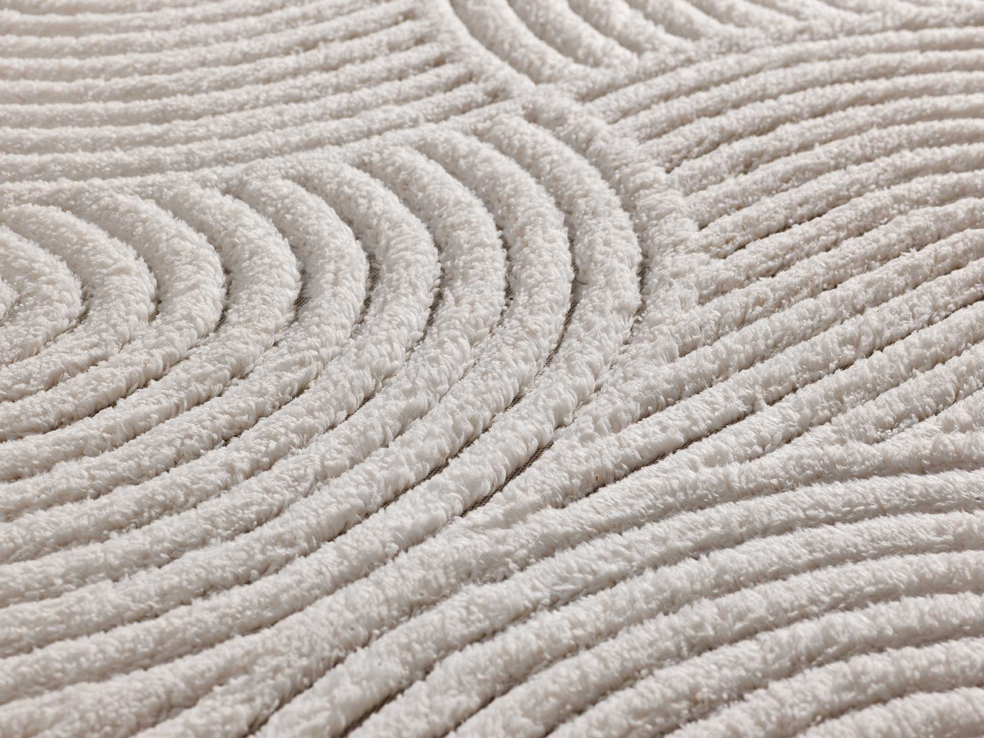 Atticgo | Alfombra Texturas Neutras ESTILO 23040 Crema Detalle