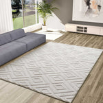 Atticgo | Alfombra Texturas Neutras ESTILO 23061 Crema Ambiente