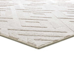 Atticgo | Alfombra Texturas Neutras ESTILO 23061 Crema Esquina