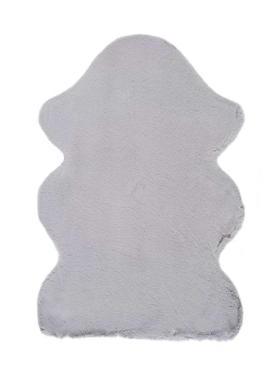 Washable rug Fox Plain Silver