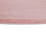 Washable rug Fox Plain Pink