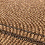 Atticgo Alfombra de exterior-interior efecto yute Guinea 28805 Natural detalle