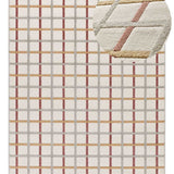 Checkered carpet with relief Karisma 12750 Multi