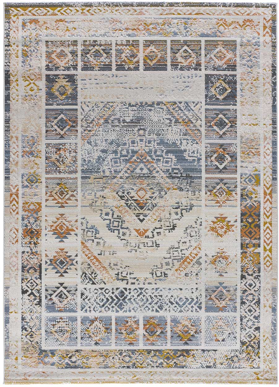 Atticgo Alfombra vintage Kilis 3223 Multicolor