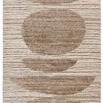 Atticgo Alfombra estilo escandinavo, reciclada y con relieve Lima 3502 Beige