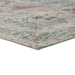 Atticgo Alfombra vintage de exterior Luna 20157 Multicolor esquina