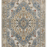 Atticgo Alfombra vintage de exterior Luna 54552 Azul