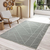 Alfombra geométrica plegable LUX 5000 Gris