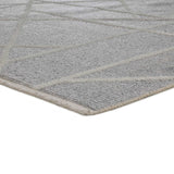 Geometric folding rug LUX 5000 Grey