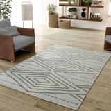 Alfombra geométrica plegable LUX 7000 Beige