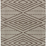 Geometric folding rug LUX 7000 Mink