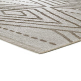 Alfombra geométrica plegable LUX 7000 Beige