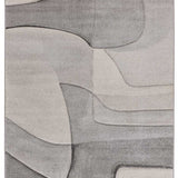 Abstract rug in grey tones Medel 40378