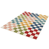 Atticgo Alfombra con relieve de exterior-interior Mila 23516 Multicolor alfombra ambiente