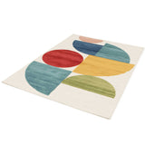 Alfombra con relieve de exterior-interior Mila 23522 Multicolor