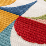 Atticgo Alfombra geométrica con relieve de exterior-interior Mila 23524 Multicolor detalle 