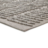 Atticgo Alfombra de lana Mirtha 272 Beige macro