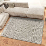 Atticgo Alfombra de lana Mirtha 932 Beige ambiente