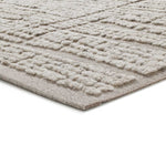 Atticgo Alfombra de lana Mirtha 932 Beige macro