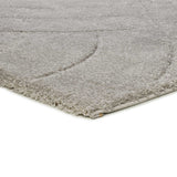 Silver Shaggy Rug Molier 8786