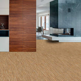 Alfombra a medida Natura 4001 Beige-Naranja