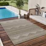 Atticgo Alfombra de exterior Oria 8113 Natural ambiente