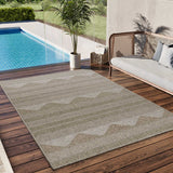 Atticgo Alfombra de exterior Oria 8113 Natural ambiente