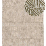 Cream recycled cotton carpet Pamuk 1115