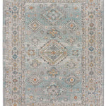 Atticgo Alfombra vintage en tonos azules Parma 54570