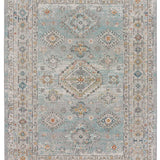 Atticgo Alfombra vintage en tonos azules Parma 54570