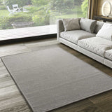 Atticgo alfombra saffi liso beige ambiente