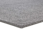 Atticgo Alfombra Saffi liso gris macro