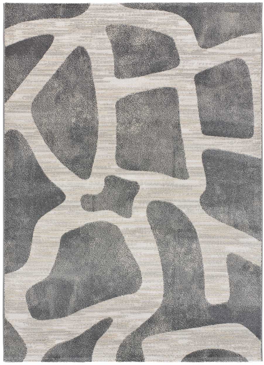 Atticgo Alfombra abstracta Sensation 12680 Gris